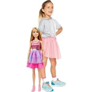 POUPÉE BARBIE GRANDE POUPÉE BLONDE FASHIONISTAS AVEC ROBE