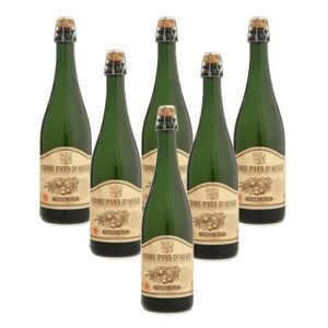 CIDRE Pierre Huet - Cidre Pays d'Auge 6x75cl 4% - Made in Calvados