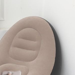 CANAPE GONFLABLE - FAUTEUIL GONFLABLE Chaise gonflable pliable floquée en PVC - FAFEICY 