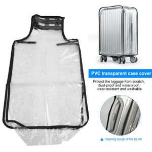 Juste de protection de bagage transparente, housse de valise en PVC,  protecteurs étanches, anti-poussière, bagages