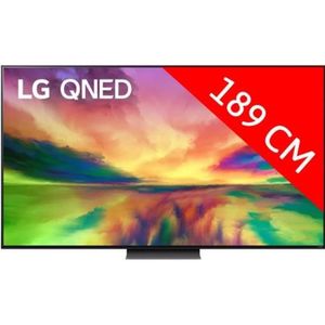 Téléviseur LED TV QNED 4K LG - 75QNED81 - 189 cm - Processeur A7 