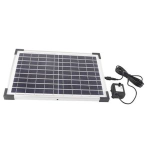 POMPE ARROSAGE minifinker kit de pompe de bassin de fontaine solaire Pompe de fontaine solaire 9V 10W, facile à installer, jardin d'evacuation