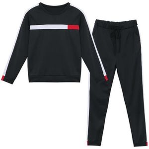 ENSEMBLE DE VETEMENTS DE SPORT Femmes Outfits SweatSuits 1 Set Épais  Élastic Troendy Sweatd style-Black Black - Cdiscount Sport