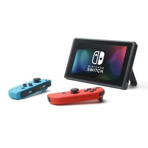 CONSOLE NINTENDO SWITCH Console Nintendo Switch Rouge néon / Bleu néon - M