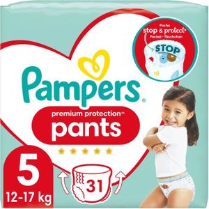 COUCHE PAMPERS Premium Protection Pants Taille 5 - 31 Cou