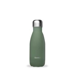 GOURDE BOUTEILLE ISOTHERME - GRANIT KAKI 260 ML - QWETCH