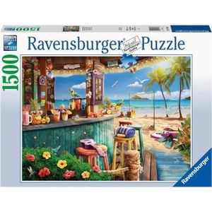 PUZZLE Puzzle 1500 pièces Ravensburger- Beach Bar