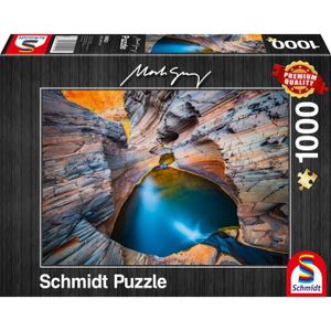 PUZZLE Puzzle Indigo SCHMIDT SPIELE - 1000 pièces - Multi