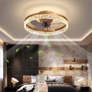 VENTILATEUR DE PLAFOND Muet Ventilateur de plafond avec Lère LED Éclairag