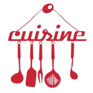 Stickers muraux ustensile cuisine – stickers cuisine – ambiance