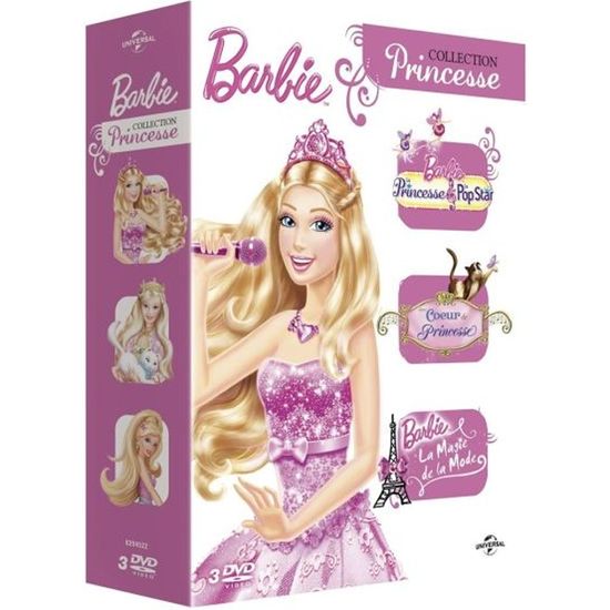 Coffret online barbie dvd
