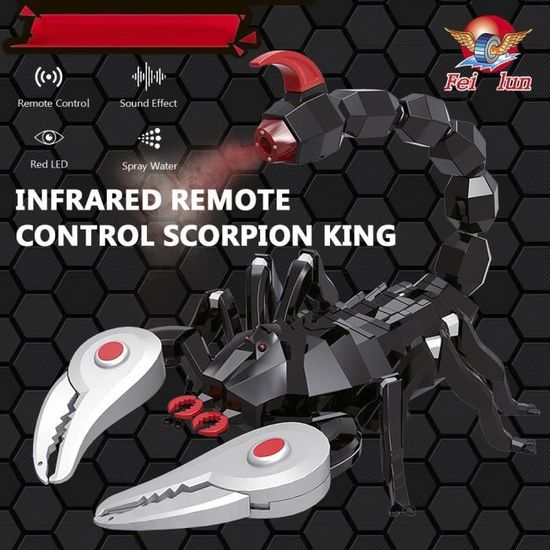 Scorpion Télécommandé Infrarouge – Jouet Réaliste Et Effrayant Pour Enfants