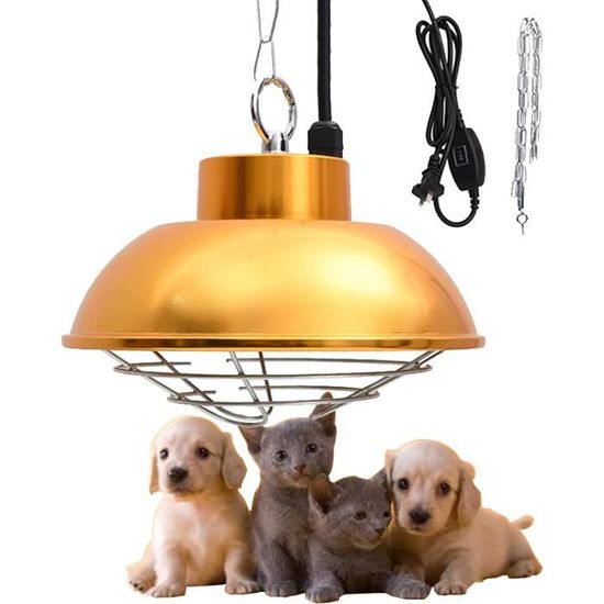 Lampe Chauffante Lampe Infrarouge Chauffante Lampe Chauffante Poulailler  Lampe Chauffante Chiot 20W[a2642] - Cdiscount Animalerie