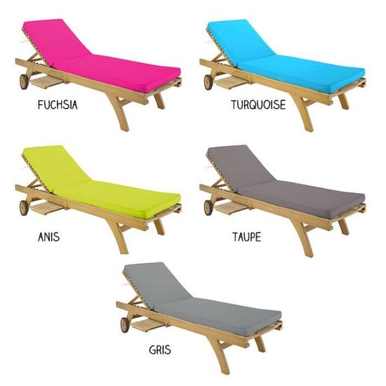 Matelas Bain De Soleil Transat 55 X 170 Cm Achat Vente Chaise Longue Matelas Bain De Soleil Tr Cdiscount