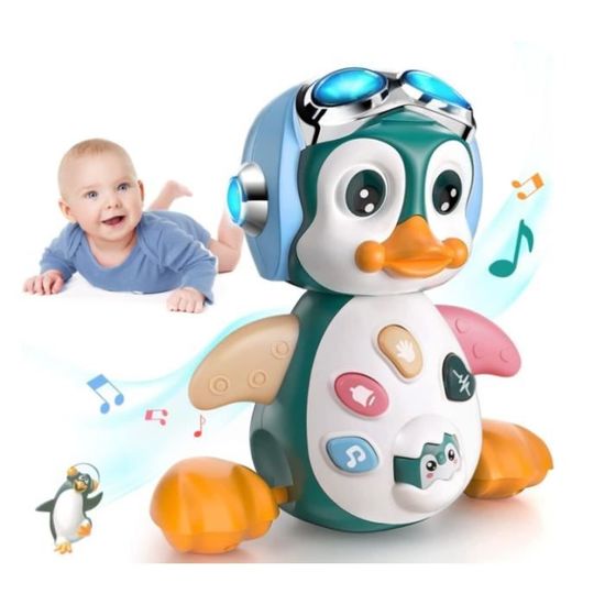 Jouet Pop-up Animaux DINORUN Avec Musique Et Lumières - Jouet Montessori Pour Bébés 6, 9, 12, 18 Mois Et +