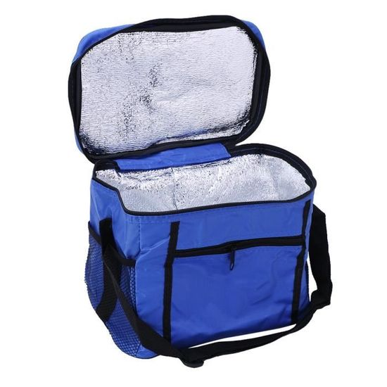 SAC ISOTHERME,Beige--Sac à Lunch Isotherme Grande Capacité En Tissu