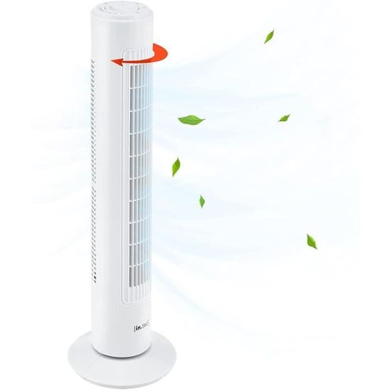 Gotoll Ventilateur Colonne Tour Silencieux avec Télécommande, 3 Vitesses, 3  Modes de Vent, Minuterie 15h, Oscillation 70°, [424] - Cdiscount Bricolage