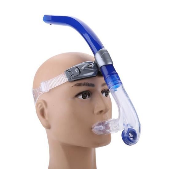 Ensemble Plongée Apnée Enfant - Masque, Tuba Et Palmes Réglables Avec Couvre-Nez