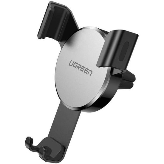 Support Téléphone UGREEN Magnétique Pour Voiture - Fixation Grille Aération - Rotation 360°