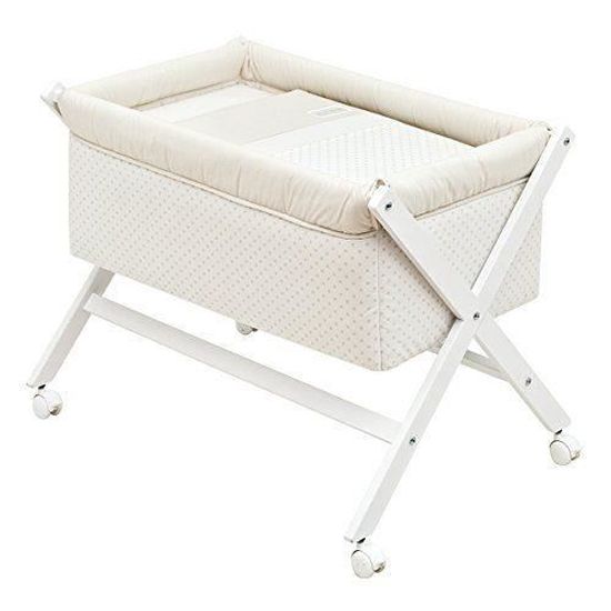 Cambrass Petit Lit Pieds X En Bois Star Beige 55 X 87 X 74 Cm Cdiscount Puericulture Eveil Bebe