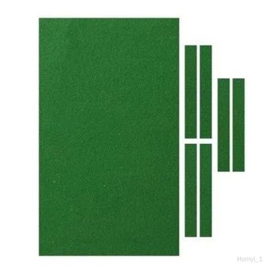 Lot De 6 Bandes + 1 Nappe Pour Billard – Imitation Laine 90%, Nylon, Tailles 2.1/2.4/2.7 M, Découpable