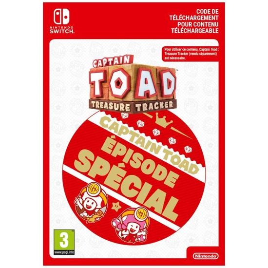 DLC "Épisode Spécial" pour Captain Toad: Treasure Tracker • Code de téléchargement pour Nintendo Switch