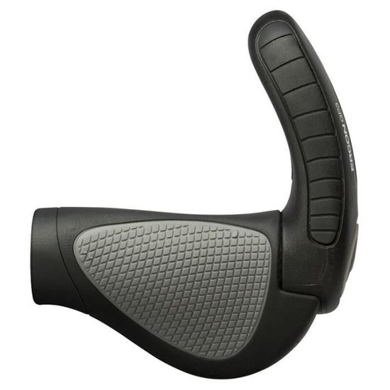 Poignées Ergon comfort GP3-S Gripshift® - noir - VTT - Homme - Usage régulier