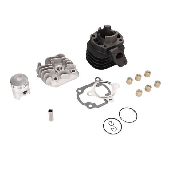 Kit Cylindre Piston 44mm Pour Débroussailleuse Timbertech MFS52 / MS-2TL-52 / MS52-2TL - Complet Avec Segments Et Joints