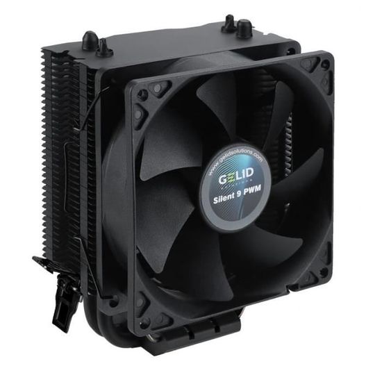 Ventilateur Mémoire Gelid Solutions IceRock - Support DDR3 DDR4 DDR5 - Aluminium Léger Noir