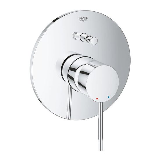grohe facade pour mitigeur monocommande bain douche essence 19285001 import allemagne cdiscount bricolage