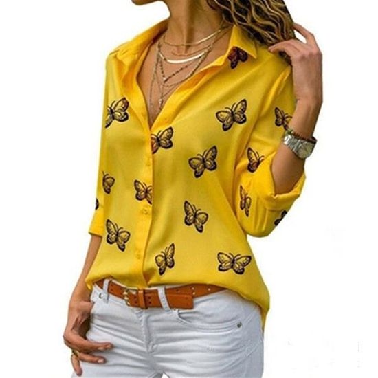 Chemisier En Soie DVF Imprimé Animalier - Taille 0 - Manches Longues Rouleau - Occasion Excellent état
