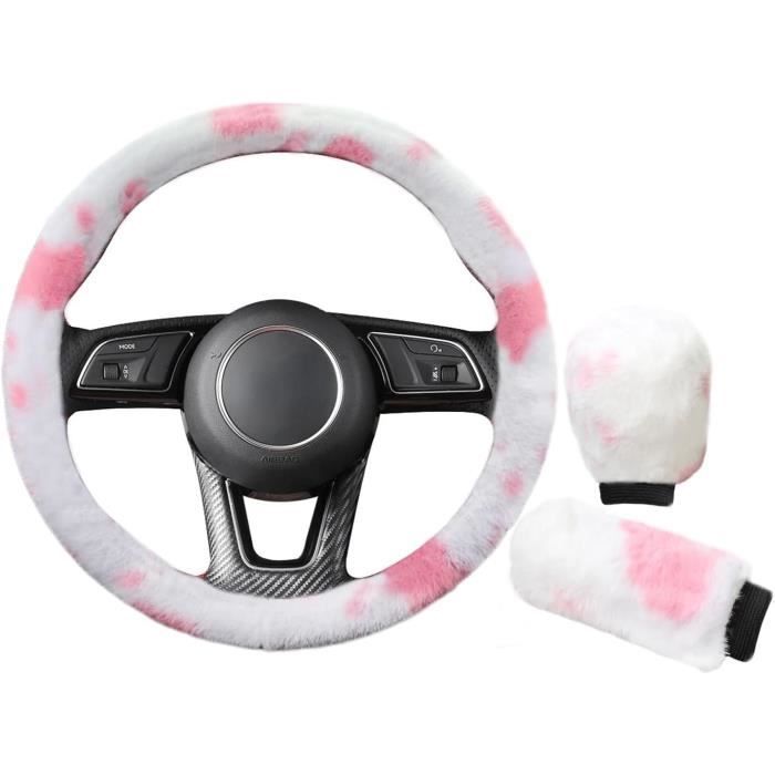 Mokylor Lot De 2 Housses De Siège De Voiture Rembourrées En Peluche Chaude Et Douce - Accessoires