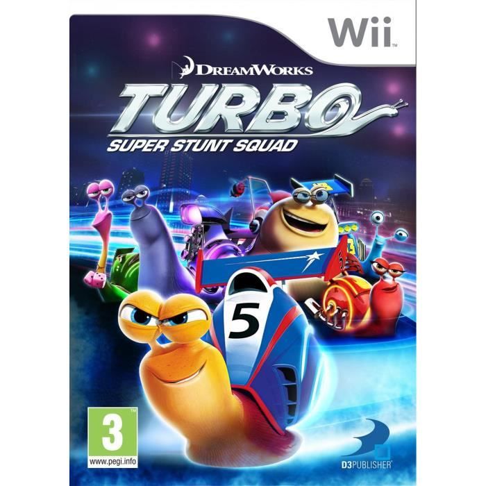 TURBO : EQUIPE DE CASCADEURS / Jeu console Wii