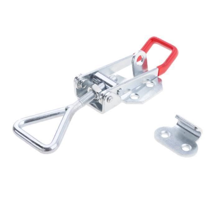 1pc Acier inoxydable 304 Ressort Loquet à bascule Pince Boîte Boîtier 1pc Acier inoxydable 304 Ressort Loquet à bascule Pince Boîte Boîtier