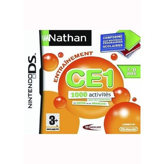 Nathan Entrainement Ce1 / Jeu Console Nintendo Ds