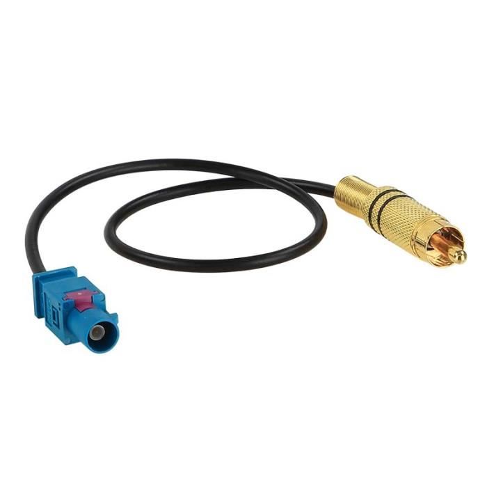Adapter Fakra (male) -> Cinch (male)