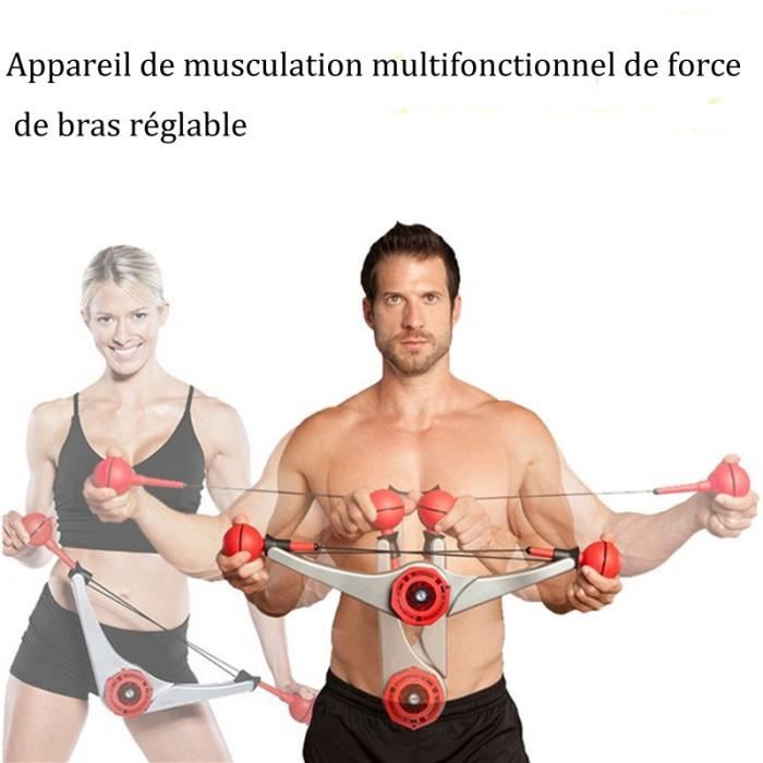 Appareil de musculation multifonctionnel de force de bras réglable