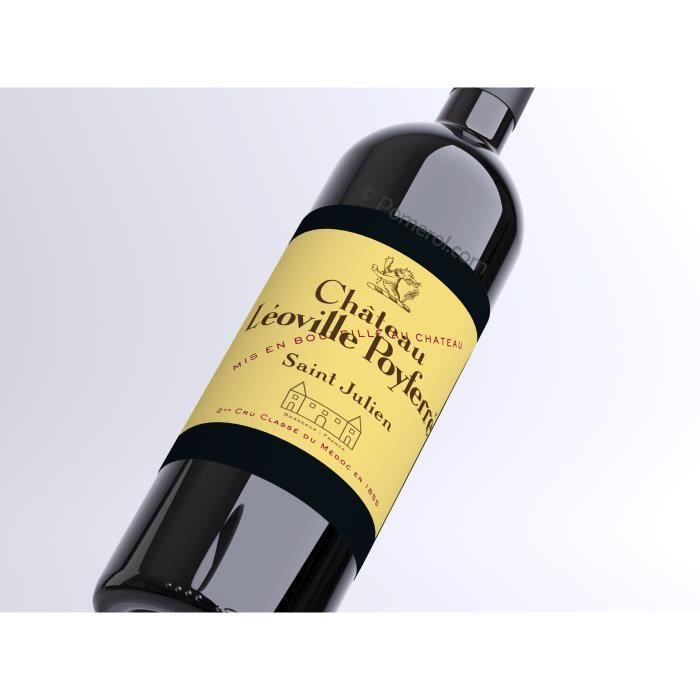 X6 Château Léoville Poyferré 2017 - AOC Saint-Julien - 2ème Cru Classé - vin rouge - Bouteille (0,75cl)