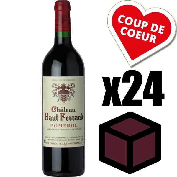 X24 Château Haut Ferrand 2009 Rouge 75 cl AOC Pomerol Vin Rouge