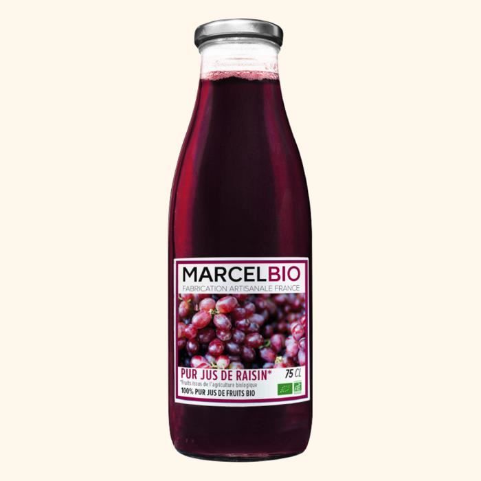 Marcel Bio - Pur Jus de Raisin Bio 75cl