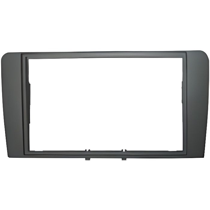 Adaptateur de façade d'autoradio Double DIN Noir Audi A3 Symphony 2004 – 2009