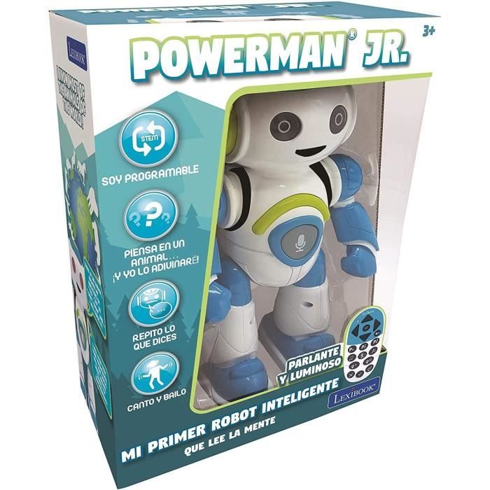 ,Robot Intelligent Powerman Junior éducatif et interactif,lit l'esprit, Danse,Joue de la Musique,répète Les Phrases,télécommande,33