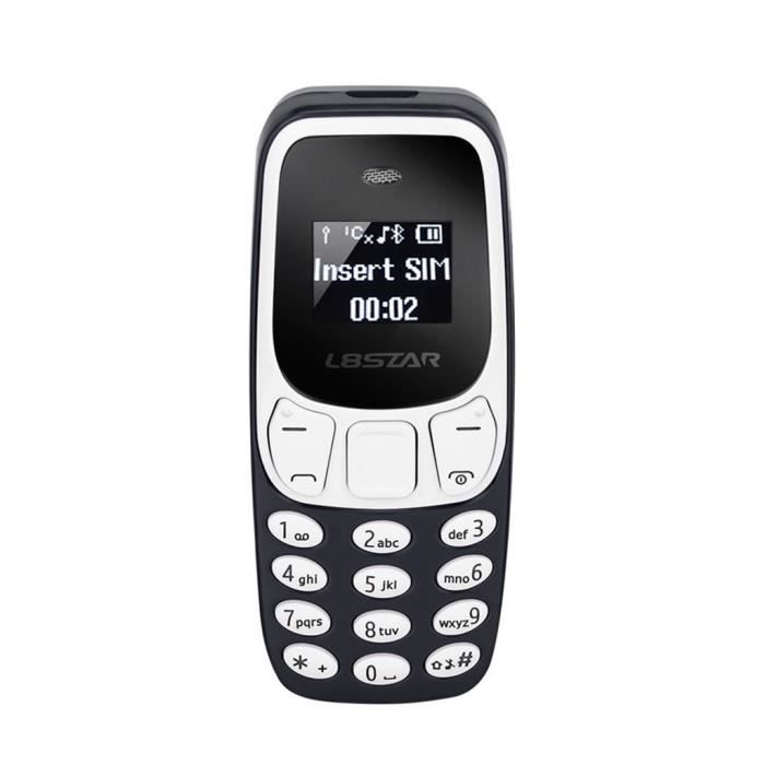 【TÉLÉPHONE PORTABLE】L8STAR BM10 Mini Quad Band débloqué téléphone Bluetooth Dialer 2 Card Low Radiation_gt6738