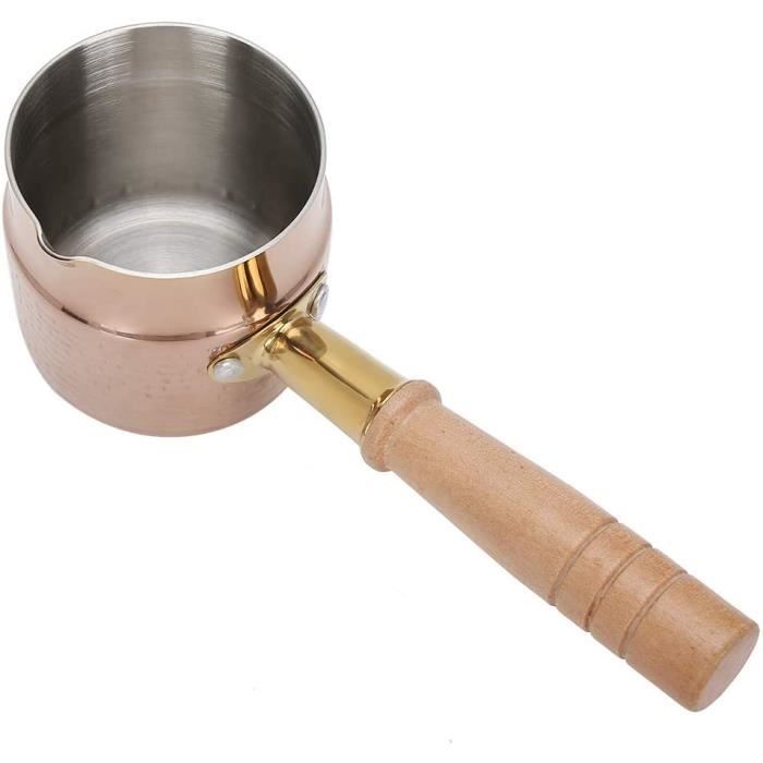 Casserole de pot de lait d'acier inoxydable de pot de fusion de chocolat de beurre de 13,5 oz169