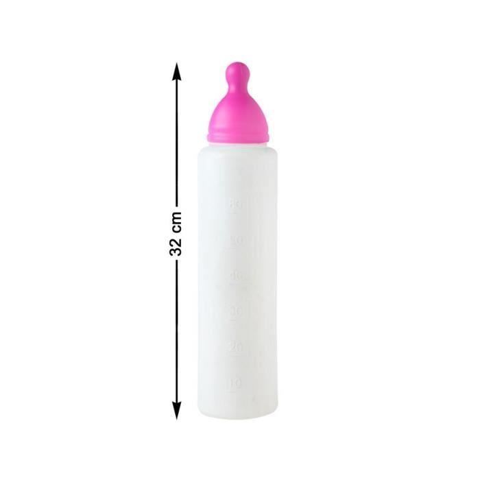 ATOSA Déguisement Biberon géant - Adulte - Blanc et rose - 32 cm (Lot de 3)