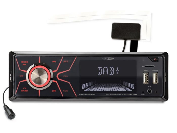 CALIBER Autoradio RMD060DAB-BT - Sans CD DAB et BT