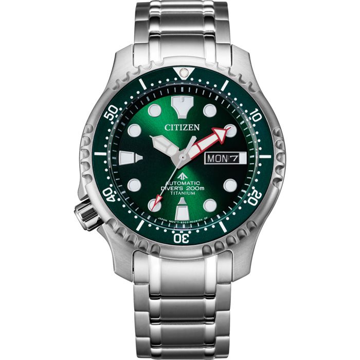 CITIZEN-Montre Analogique pour Hommes à movement Automatique en Titane - NY0100-50XE