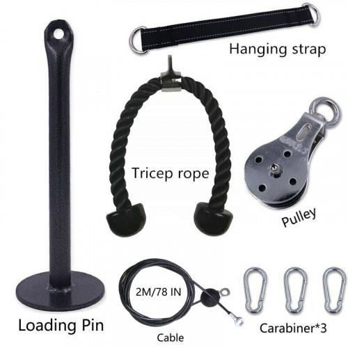 Triceps Trainer - High Pull Down Pulley (Set B ) -2 mètres