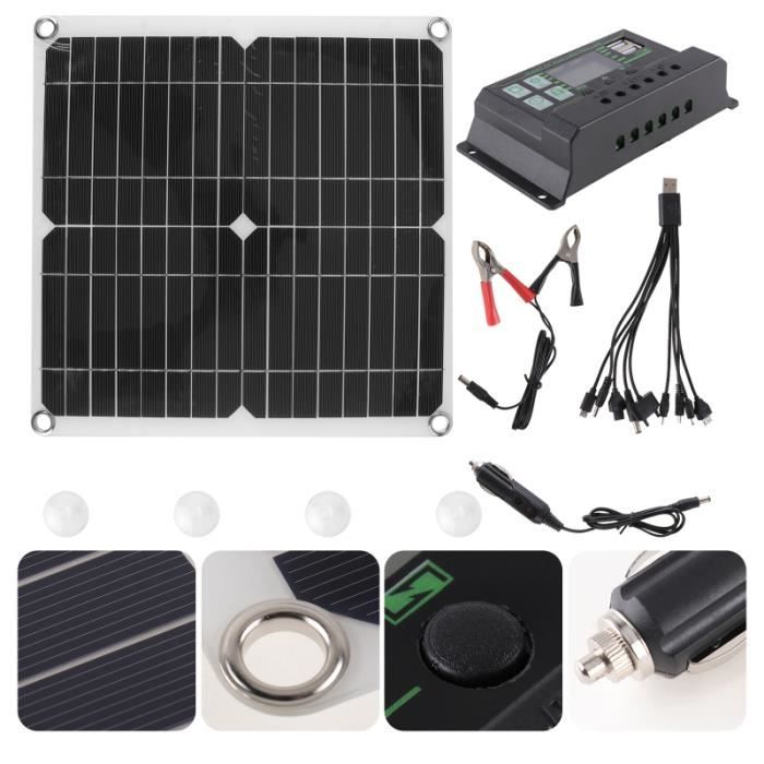 1 Set 200W Panneau Solaire Extérieur de l'Énergie kit photovoltaique - kit solaire genie thermique - climatique - chauffage