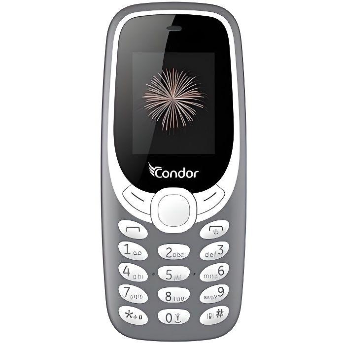 Téléphone portable double sim 2G écran 1.77 pouces